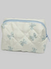 Trend Quilted Bow Makeup Bag In 2 Colors