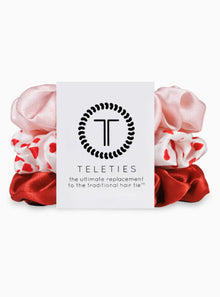  Teleties Large Silk Hair Scrunchie Set