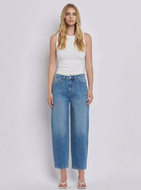 Vervet Kate High Rise Barrel Jeans