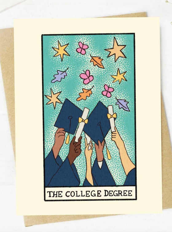 "The College Degree" Graduation Card