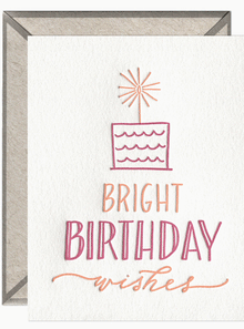  Bright Birthday Wishes Card