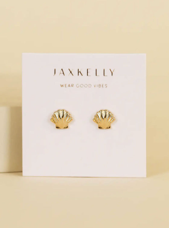 Jaxkelly Mini Seashell Earrings