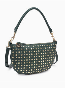  Jordan Studded Shoulder Bag In 2 Colors