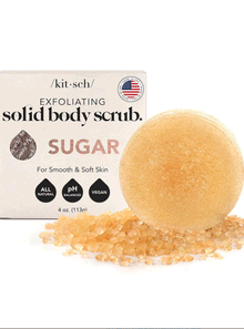  Kitsch Sugar Exfoliating Body Scrub Bar