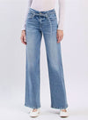 Vervet Olivia High Rise Belt Wide Jeans