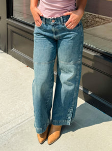  Free People Benji Relaxed Wide Jean