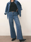 Z Supply Mia Loose Wide Leg Denim Pant