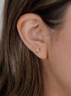 JaxKelly Pave Mushroom - Stud Earring