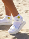 Free People Smiling Butti Ankle Socks In 2 Colors