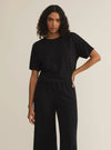 Z Supply Sway Textured Cropped Tee